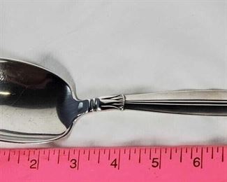 Danish Silver SORENSEN Large Serving Spoon