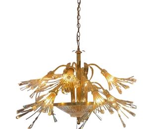 BEAUTIFUL-LARGE crystal chandelier 