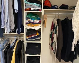 Men’s clothing and shoes