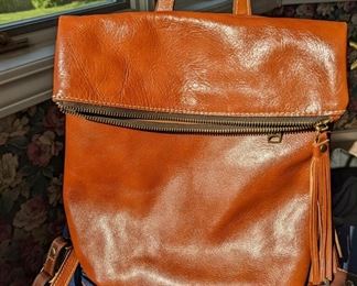 Leather back pack by Patricia Nash Luzille