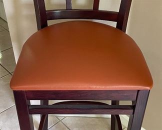 Three counter stools