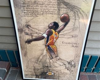 Vintage Kobe Bryant Renaissance Man
Poster