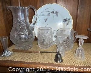 wcollection of crystal glassware1522 t