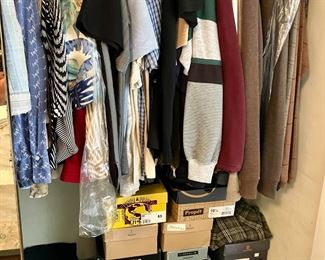 Clothes and shoes...this is only a small part of what will be available.