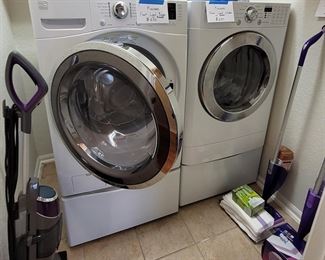 Kenmore washer/dryer, steam cleaner