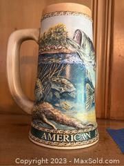 wamerican angler series beer mug2281 t