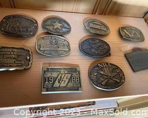 wvintage belt buckles collection2631 t
