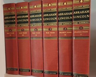 Abraham Lincoln Set of 6 by Carl Sandbury