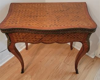 Antique French Gaming Table