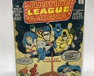 25c justice league comic