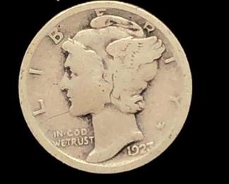 silver mercury dime