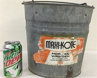 Galvanized MAXIKOTE Mop Pail Wringer