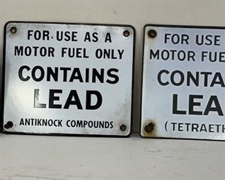 Porcelain Pump Plates (Reproduction)