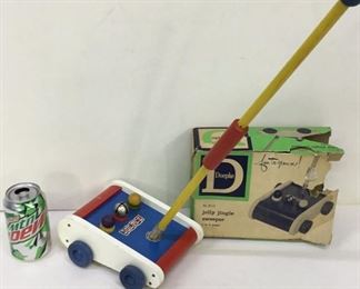 Vintage DOEPKE Jolly Jingle Sweeper Toy