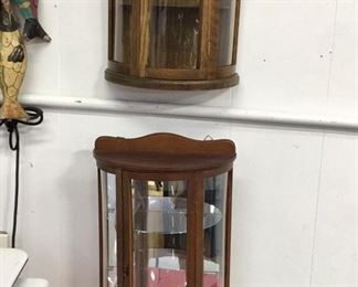 Vintage Small Curio Cabinets