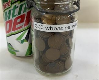 300 Wheat Pennies