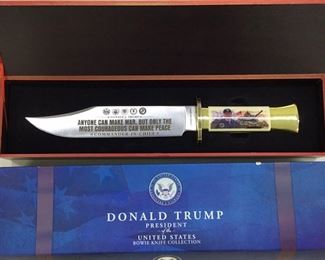 DONALD TRUMP Bowie Knife