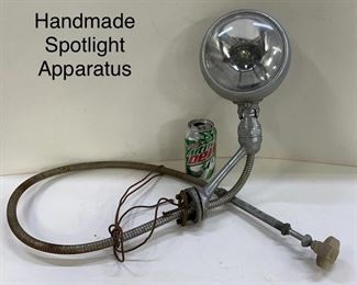 Homemade Spotlight Apparatus