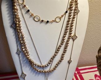 Kendra Scott, Chicos, J. Jill, and Monet costume jewelry