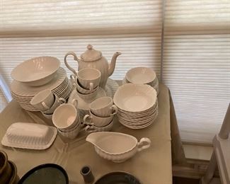 Full sets of nice dishes