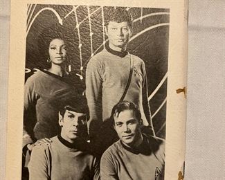 Autographs from the Star Trek costume designer for the whole series William Ware Theiss and actress Arlene Martel