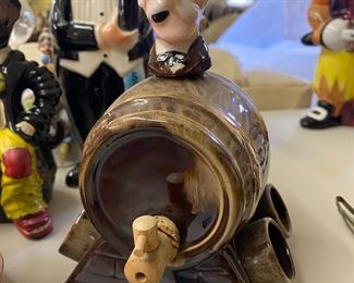 P23 - $20 decanter with 4 small cups. 