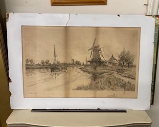 P35 - $10 C M Wolff print 