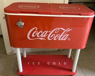 P81 - $100. Coca-Cola Cooler 