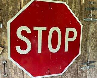 S5 - $50 stop sign. 
