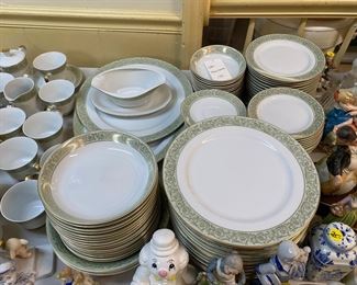 H97 - $175. China Set Westbrook "Renaissance" Pattern.  Excellent Condition. 