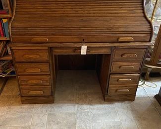 H151 - $60. Roll Top Desk. 