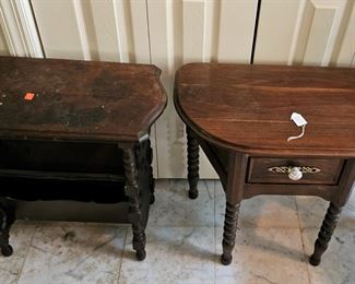 Small tables (items sold separately)