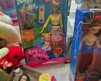Barie dolls and more (items sold separately)