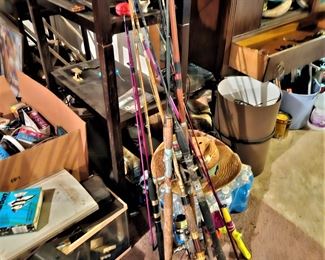 Fishing rods (items sold separately)