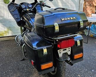 1980 Honda GL 1100 motorbike.