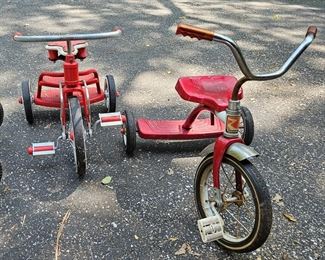 Tricycles (sold separately)