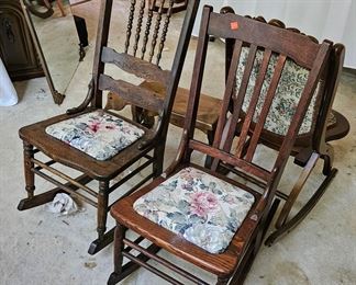 Group of Rocking chairs (items sold separately)