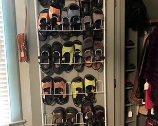 Wolky shoes - and there's another rack full in addition to this one