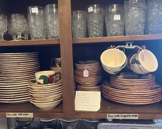 More Apple dinnerware, made in both USA and England