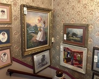 Lovely art, including several Windbergs, signed and numbered