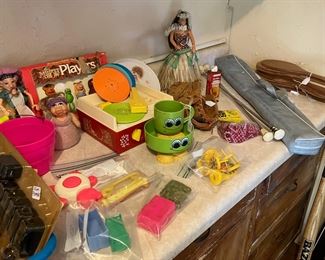 1950s-80s vintage toys