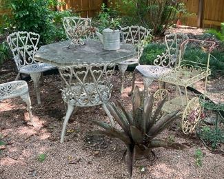 Just a sample of the great pieces available in backyard