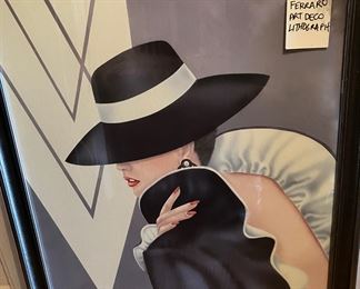Art Deco Lithograph