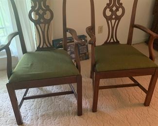Cool accent chair pair.