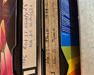 Tons of vintage Crimson Tide games on VHS. The nostalgia is strong here.