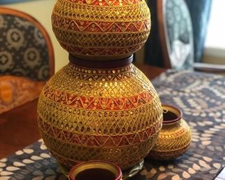 Beautiful decorative vases