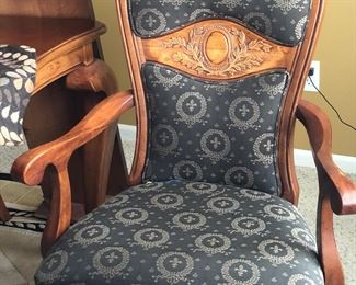 Ethan Allen table and six chairs