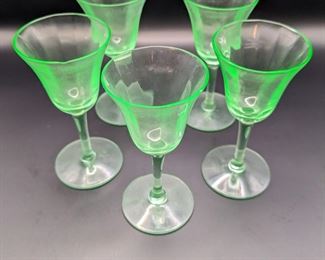 Uranium glass