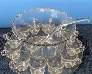 Punch bowl set