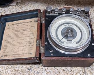Antique Ammeters